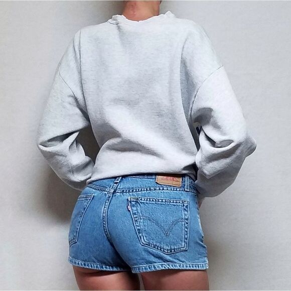 VINTAGE Y2K Levi's Daisy Duke Denim Shorty Shorts - Picture 4 of 13